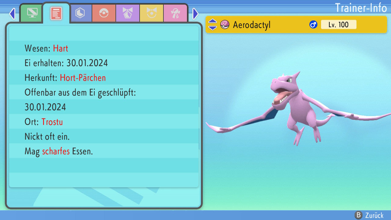 #142 Aerodactyl BDSP