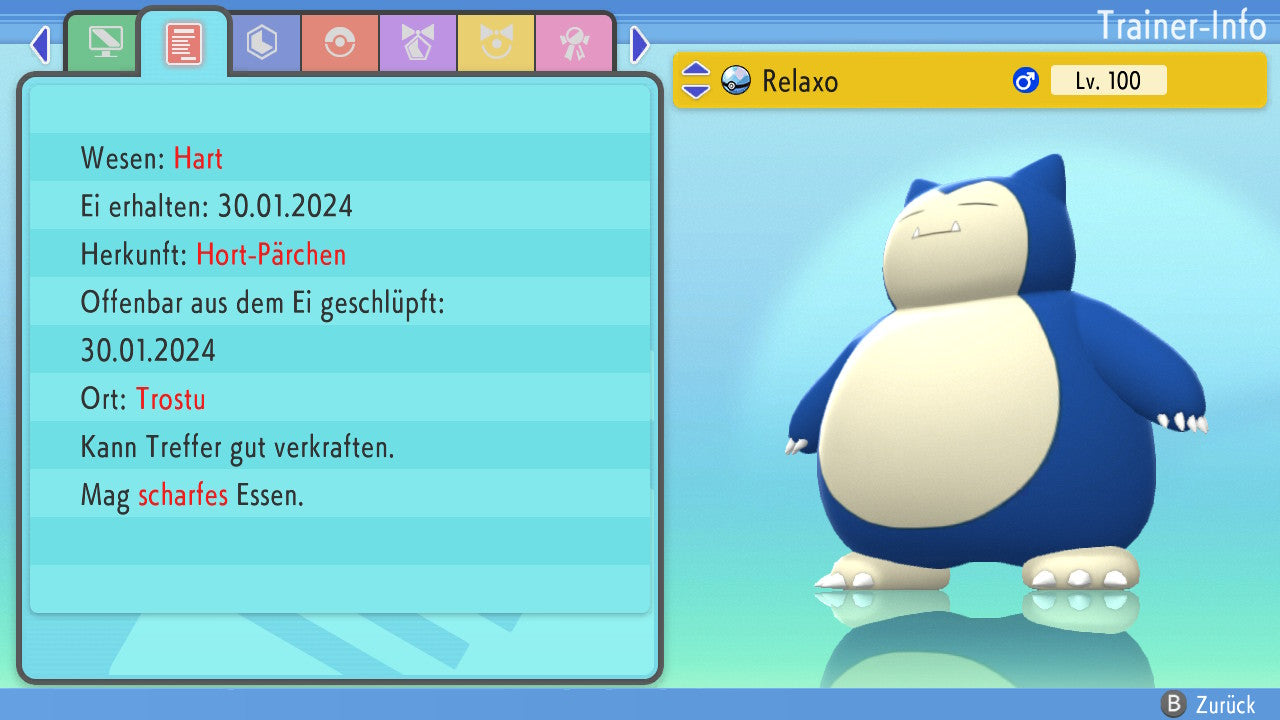 #143 Relaxo BDSP