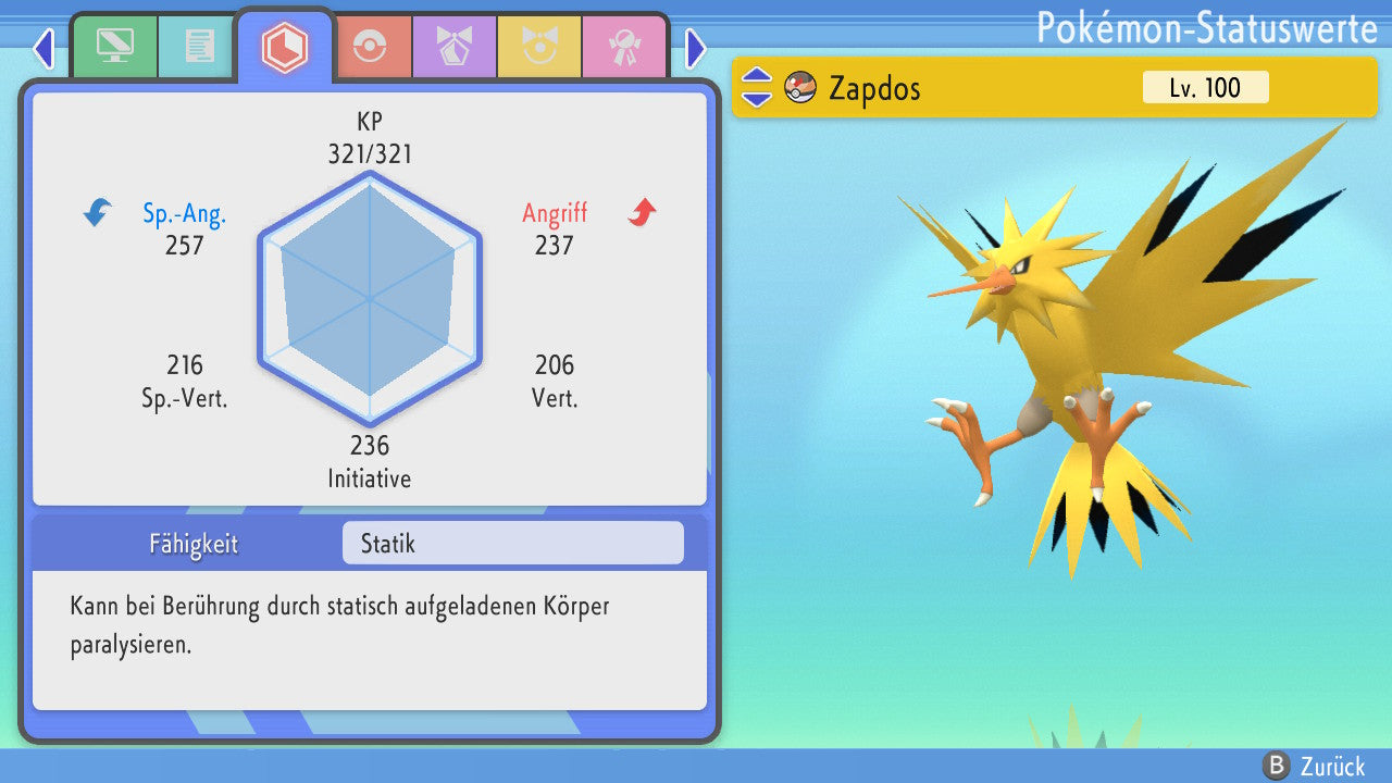 #145 Zapdos BDSP