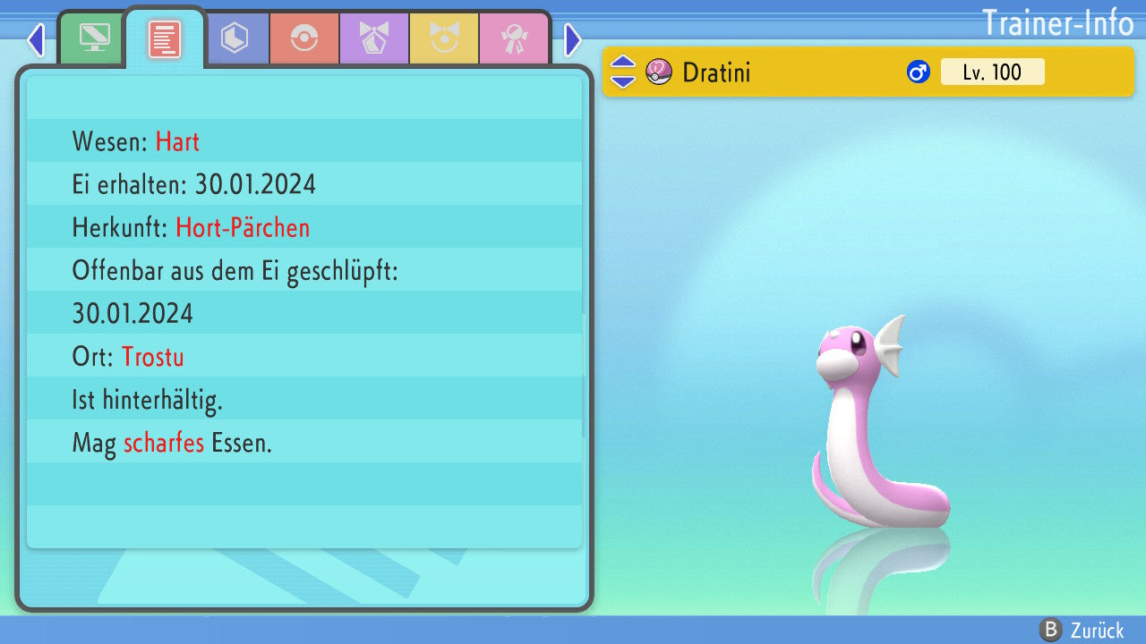 #147 Dratini BDSP