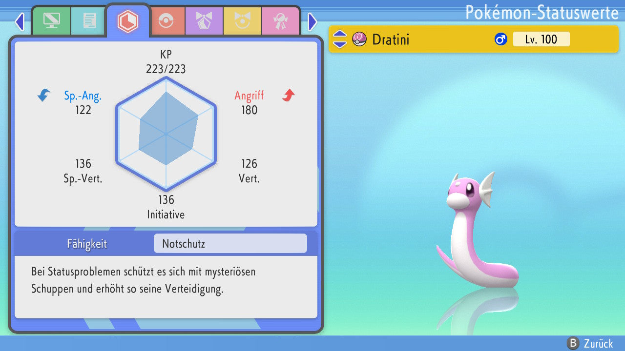 #147 Dratini BDSP