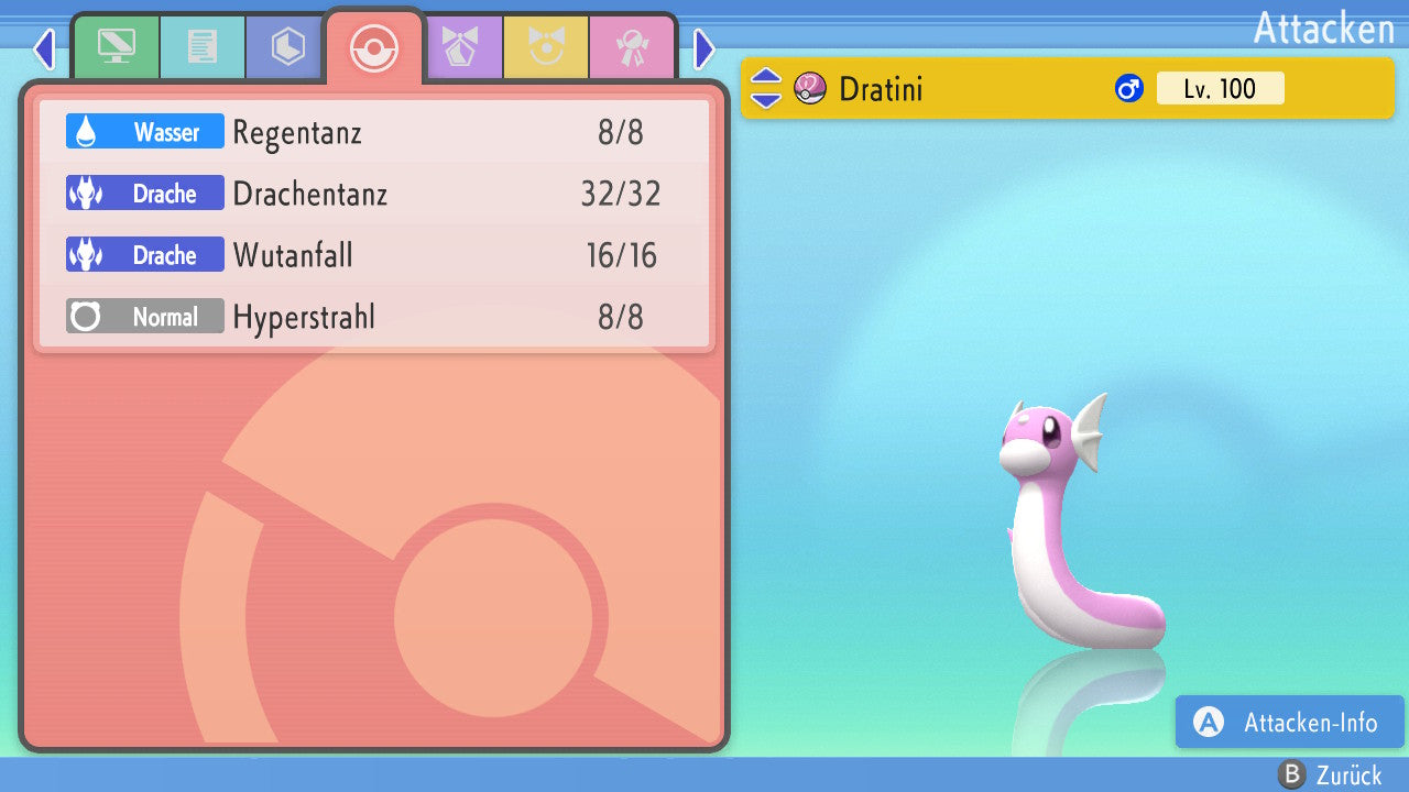 #147 Dratini BDSP