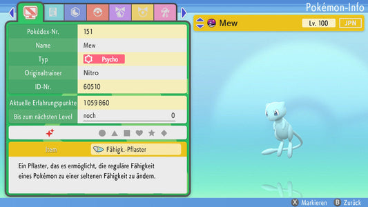 #151 Mew BDSP