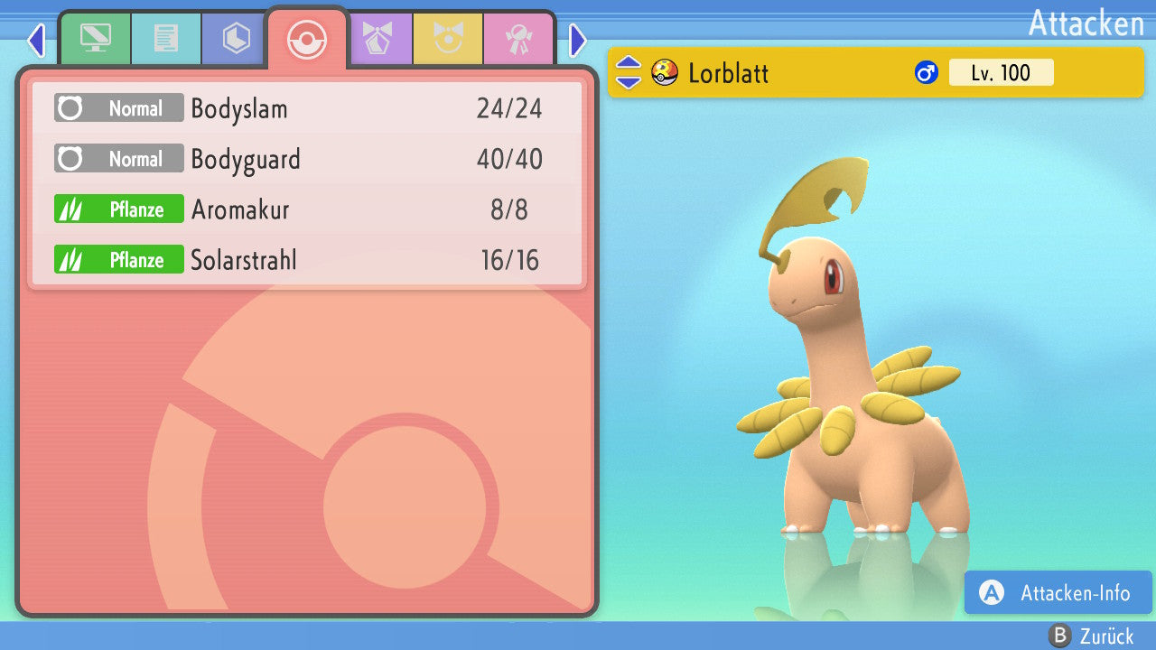 #153 Lorblatt BDSP