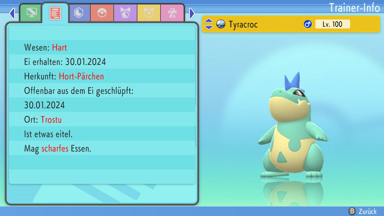 #159 Tyracroc BDSP