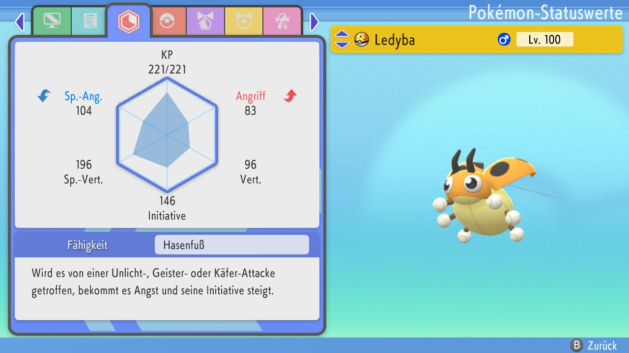 #165 Ledyba BDSP