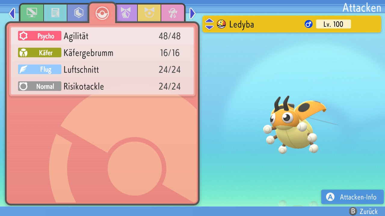 #165 Ledyba BDSP