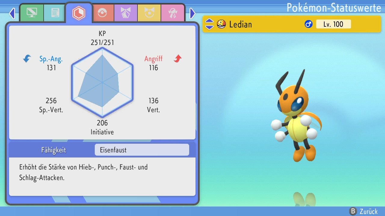 #166 Ledian BDSP