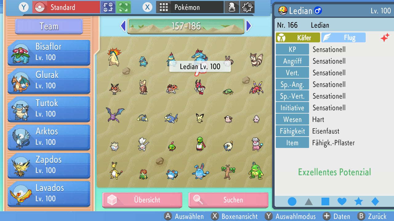 #166 Ledian BDSP