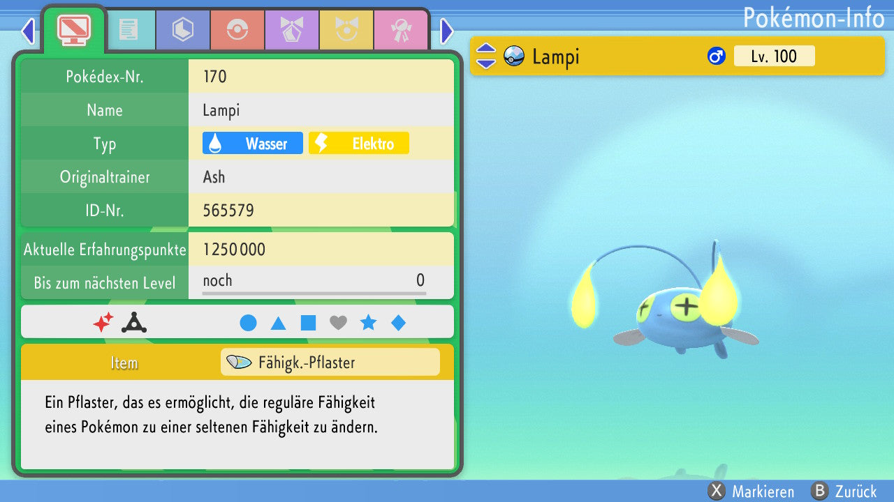 #170 Lampi BDSP