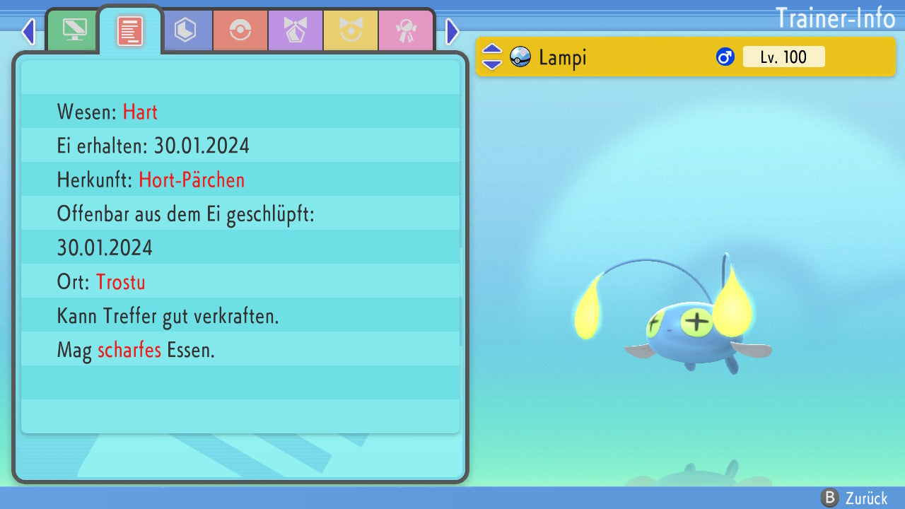 #170 Lampi BDSP