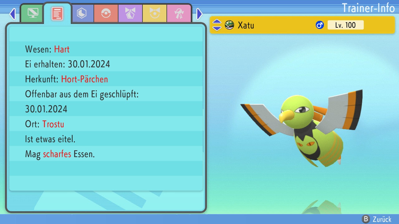 #178 Xatu BDSP