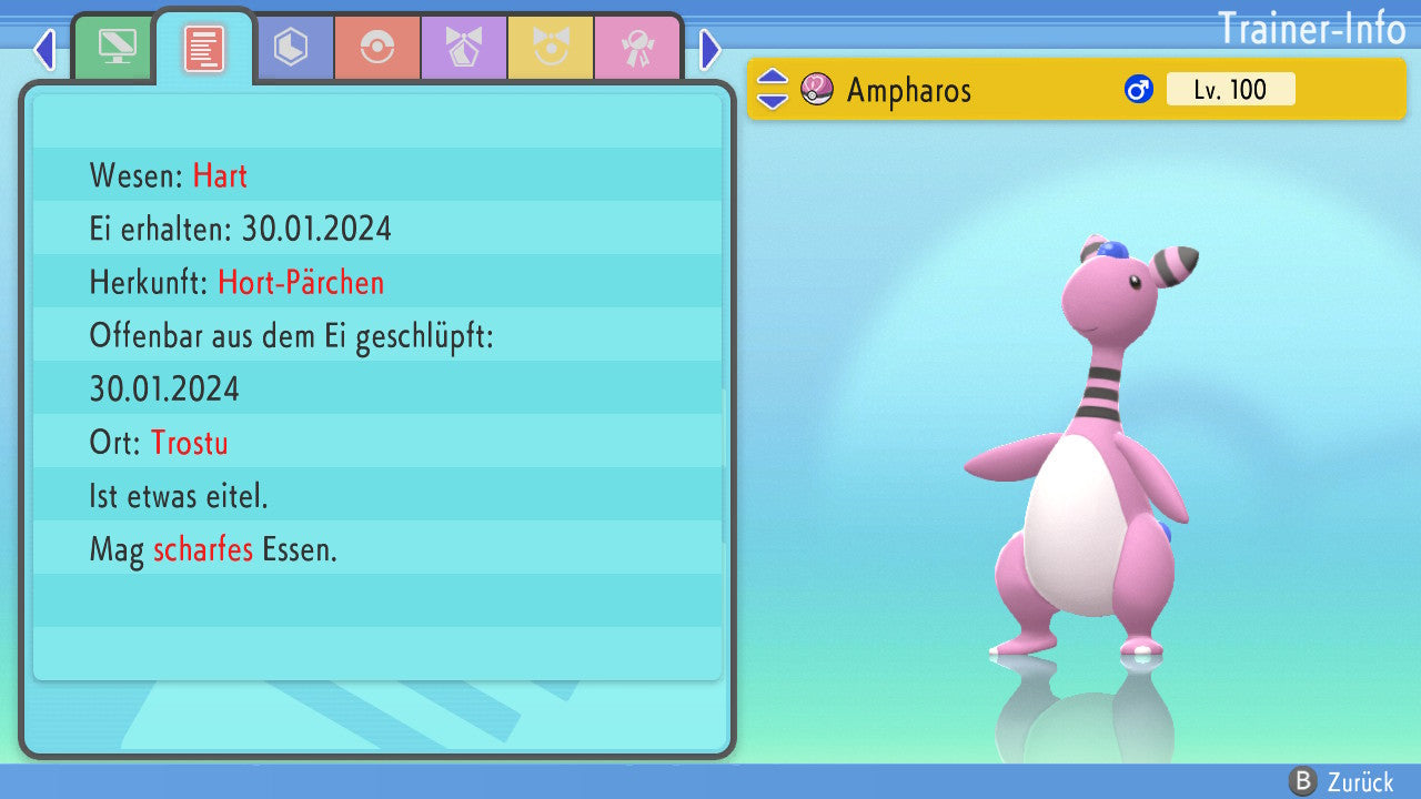 #181 Ampharos BDSP