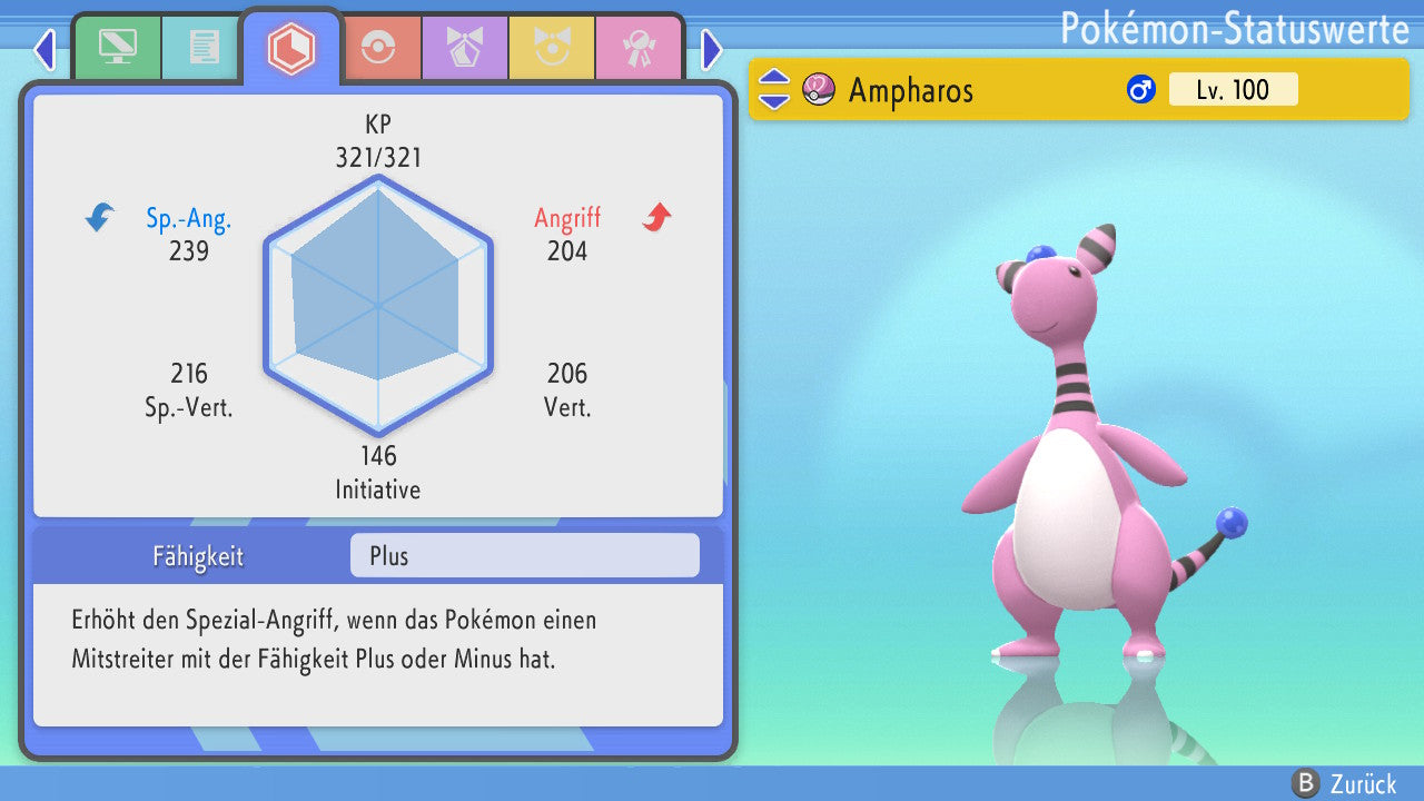 #181 Ampharos BDSP