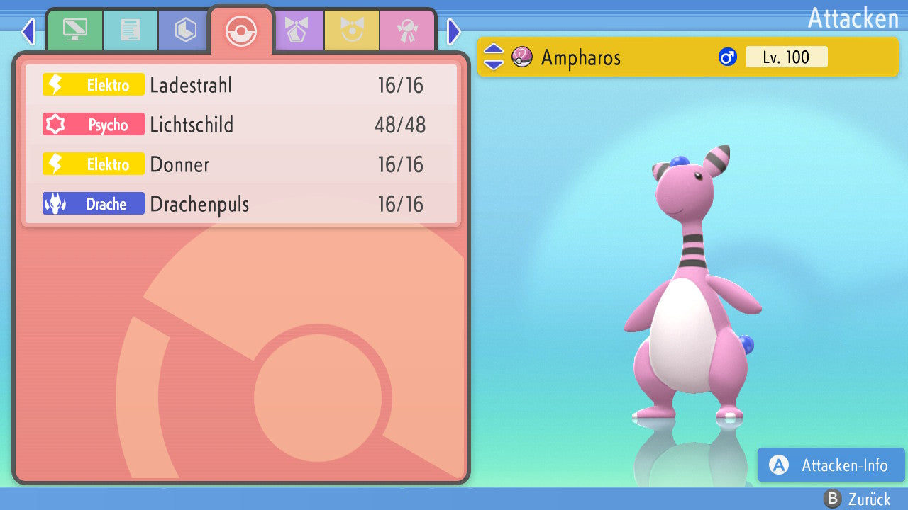 #181 Ampharos BDSP