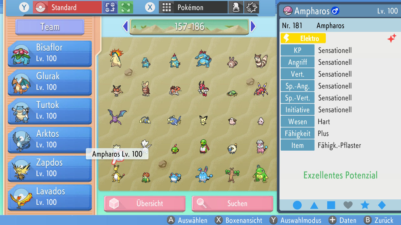 #181 Ampharos BDSP