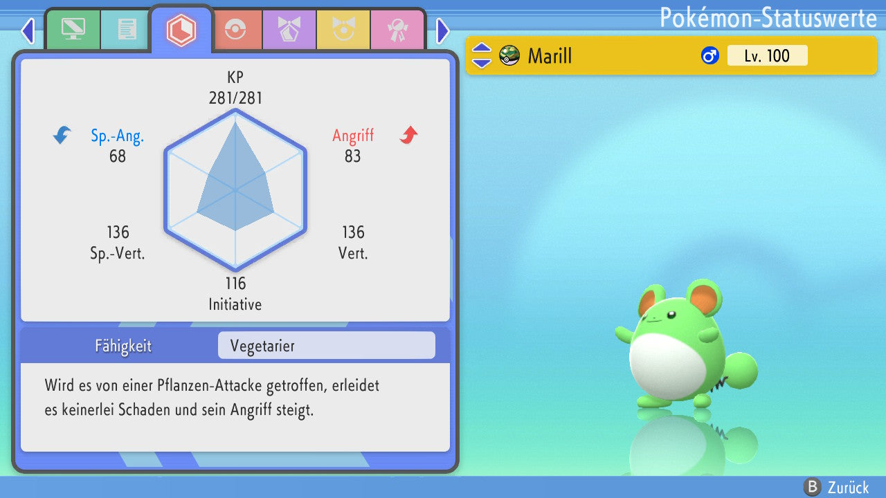 #183 Marill BDSP