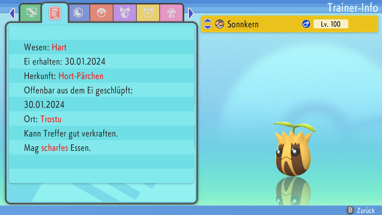 #191 Sonnkern BDSP