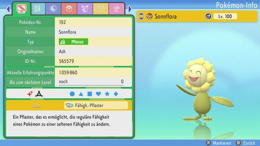 #192 Sonnenflora BDSP