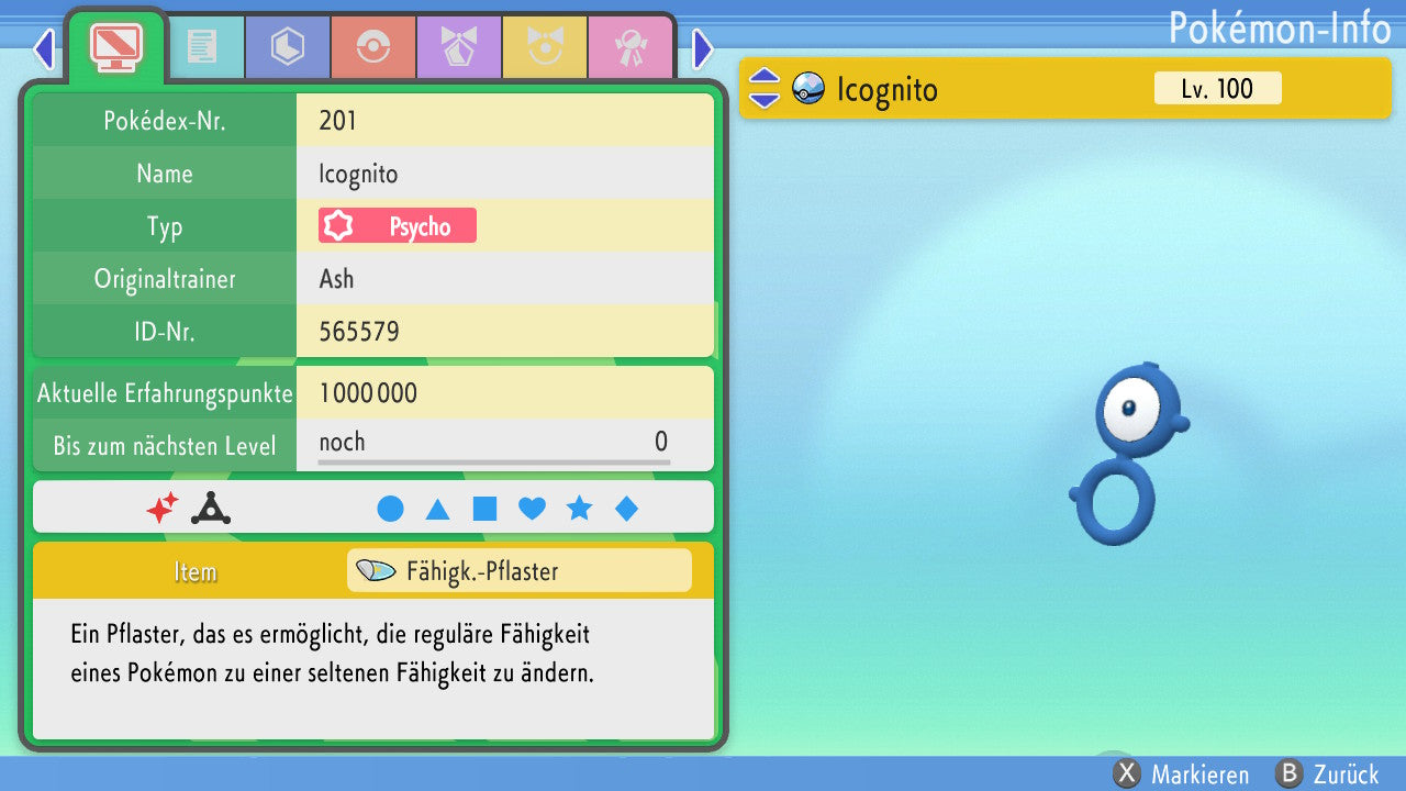 #201 Icognito B BDSP