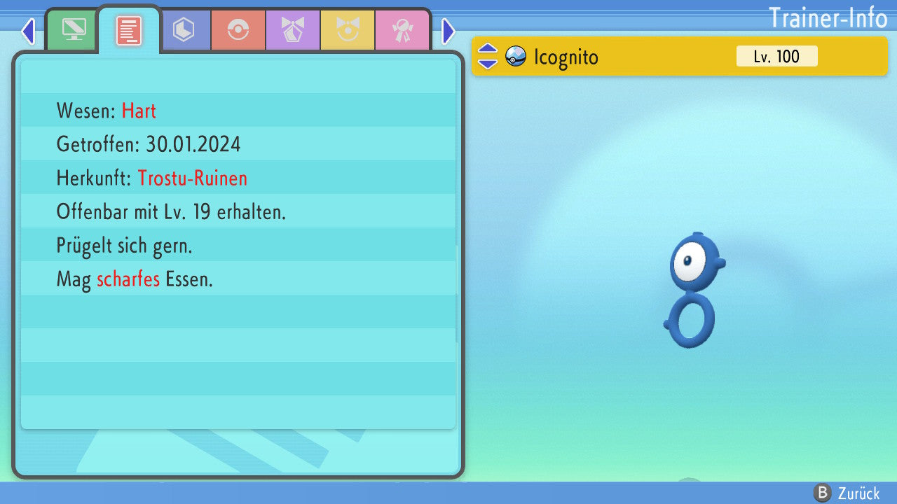 #201 Icognito B BDSP