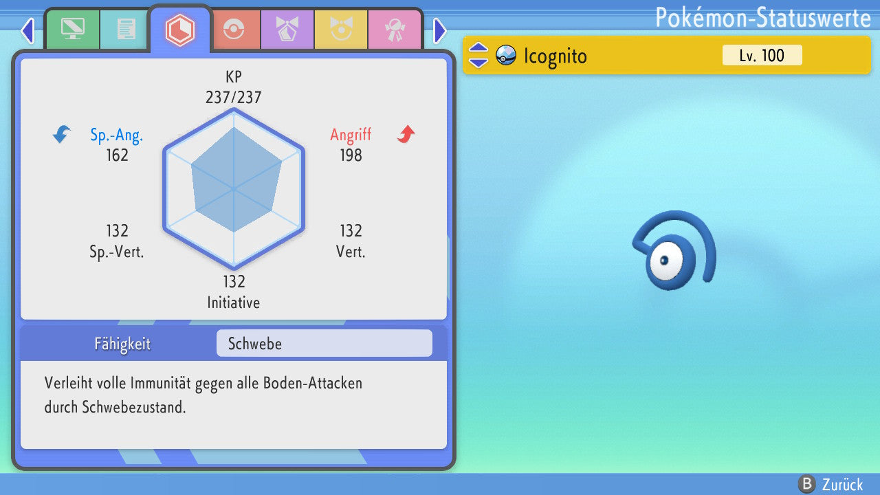 #201 Icognito D BDSP