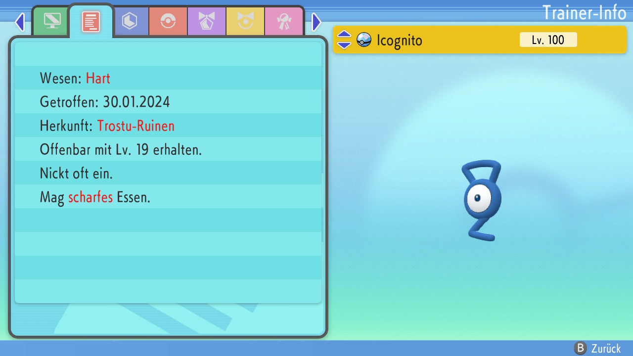 #201 Icognito G BDSP