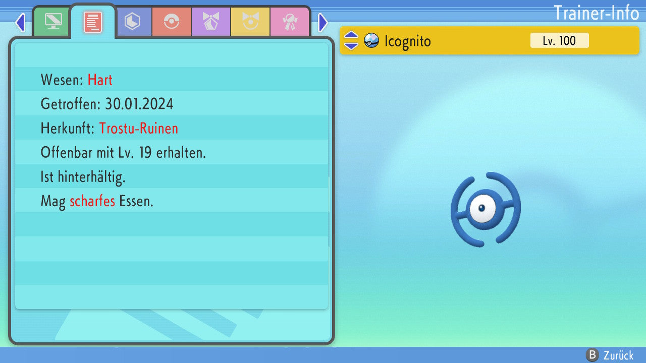 #201 Icognito H BDSP