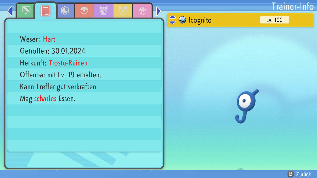 #201 Icognito J BDSP