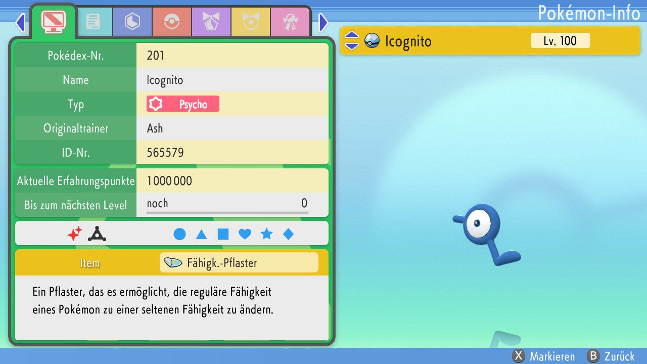 #201 Icognito L BDSP