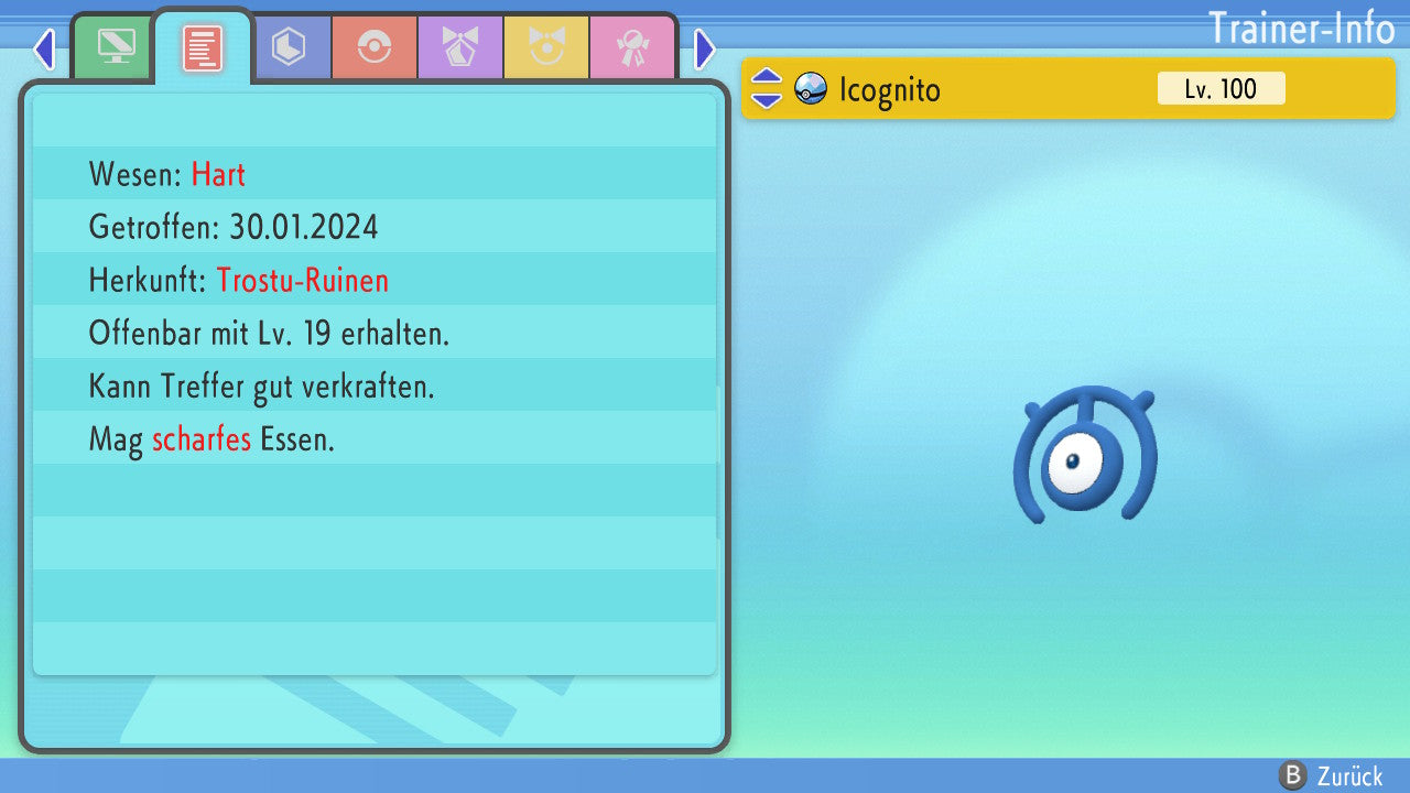 #201 Icognito M BDSP