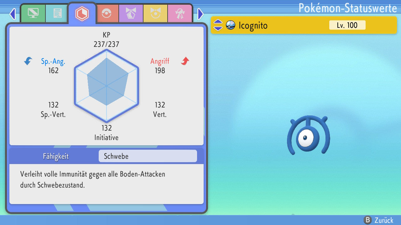 #201 Icognito M BDSP