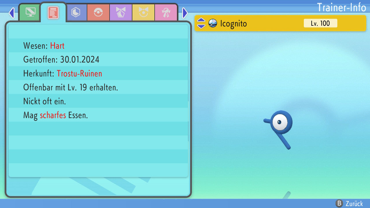 #201 Icognito P BDSP