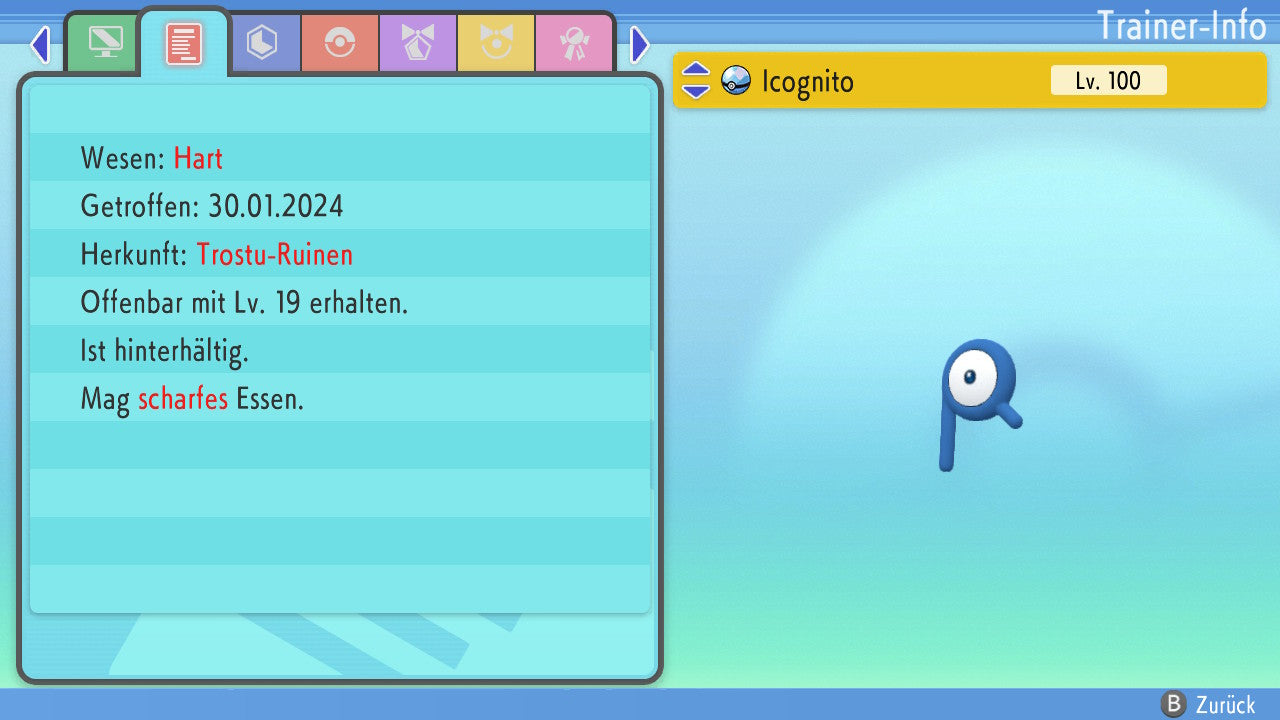 #201 Icognito R BDSP
