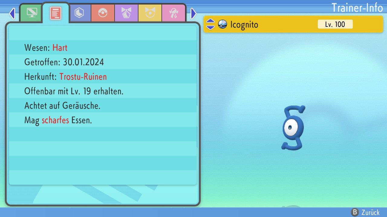 #201 Icognito S BDSP