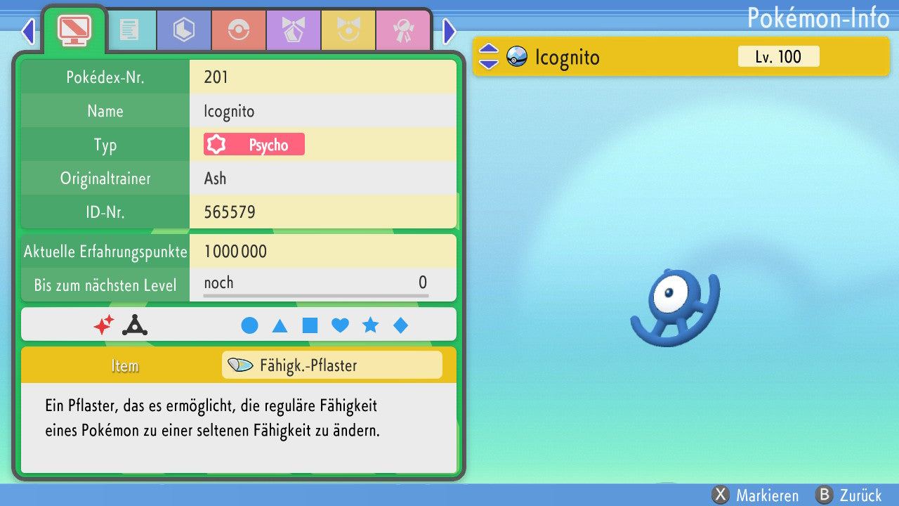 #201 Icognito U BDSP
