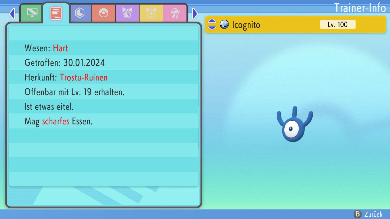 #201 Icognito W BDSP
