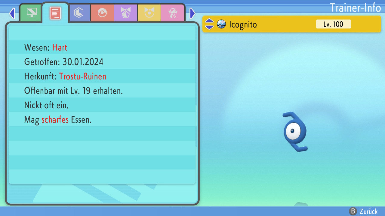 #201 Icognito Z BDSP