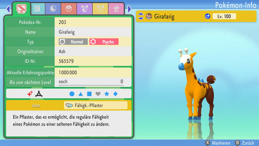 #203 Girafarig BDSP