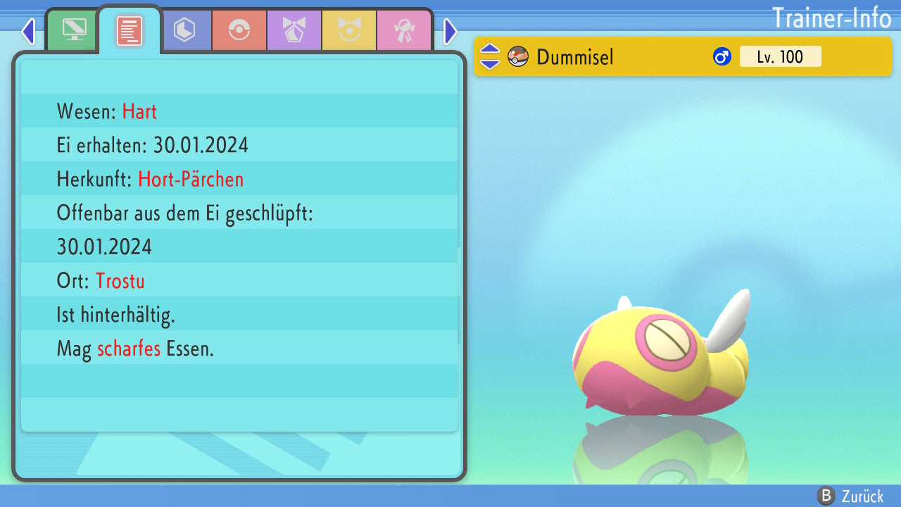 #206 Dummisel BDSP