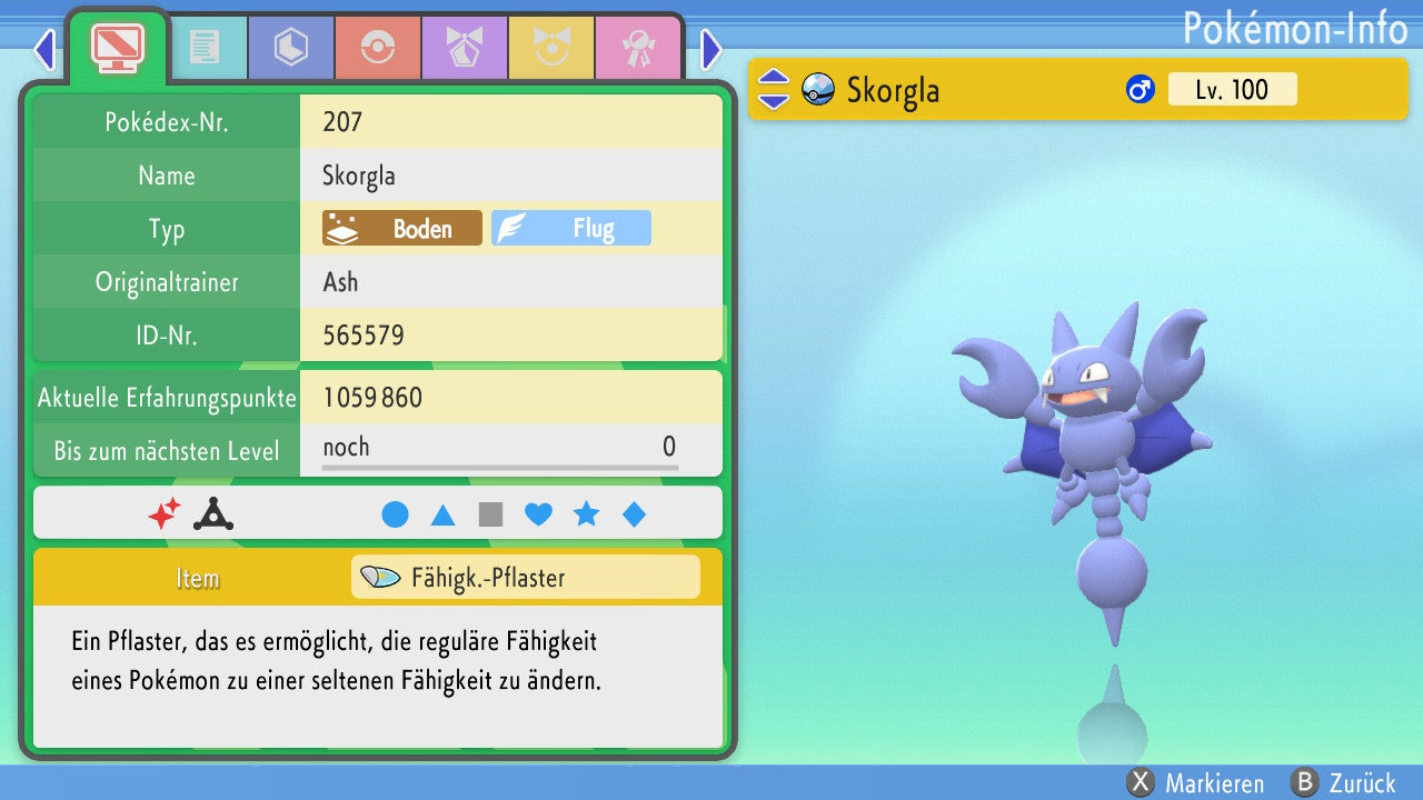#207 Skorgla BDSP