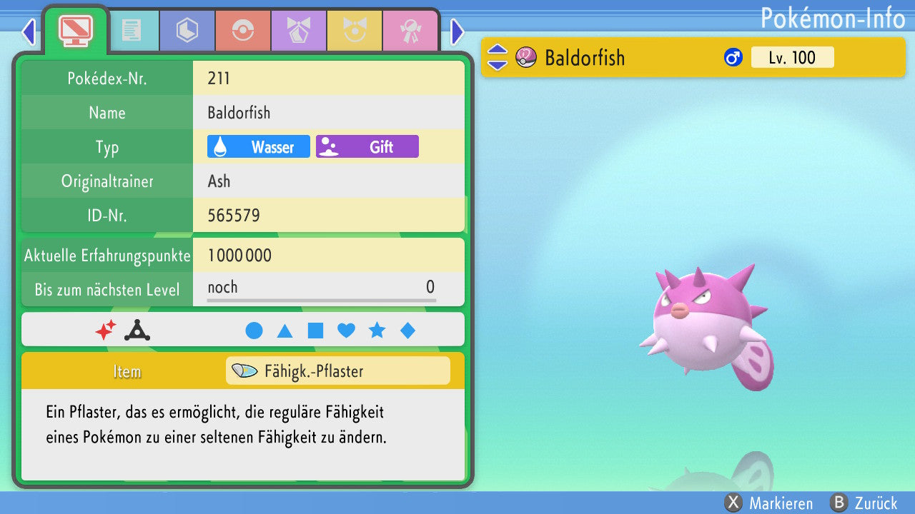 #211 Baldorfish BDSP