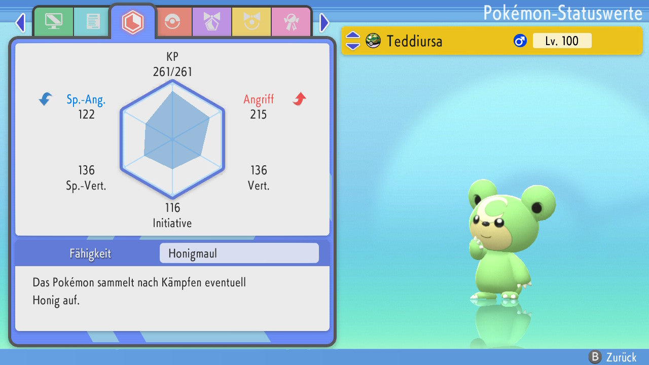 #216 Teddiursa BDSP