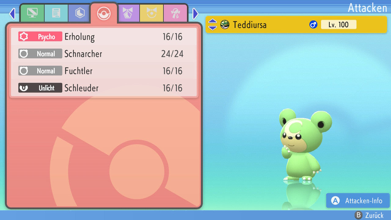 #216 Teddiursa BDSP