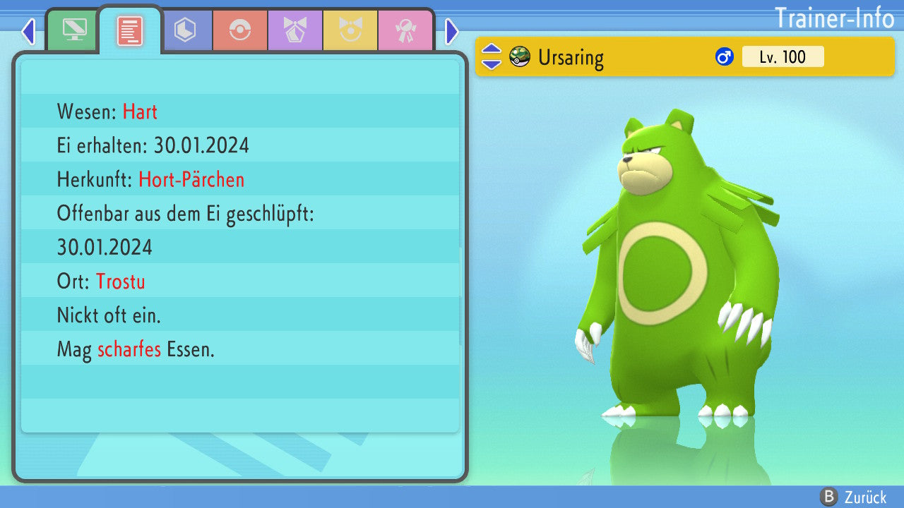 #217 Ursaring BDSP