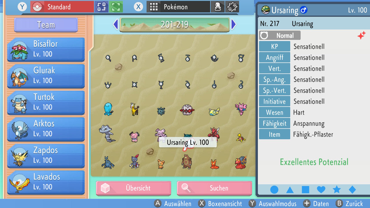 #217 Ursaring BDSP