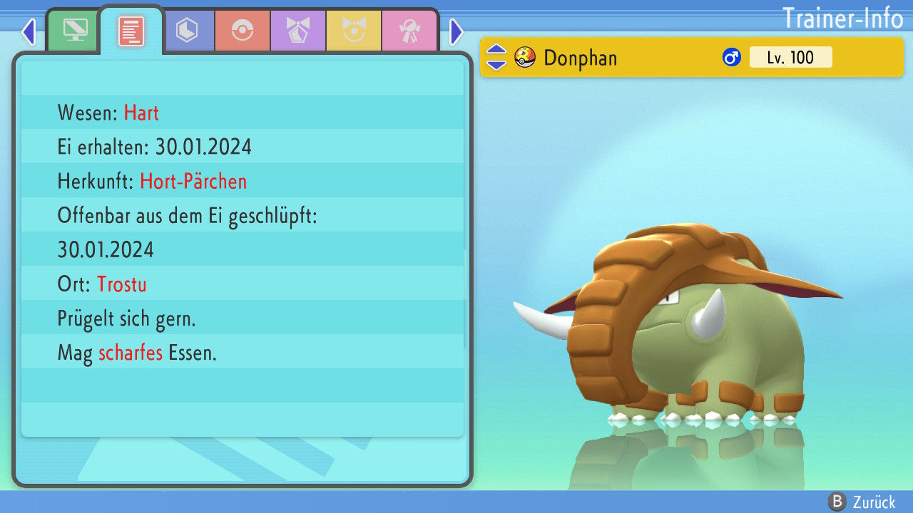 #232 Donphan BDSP