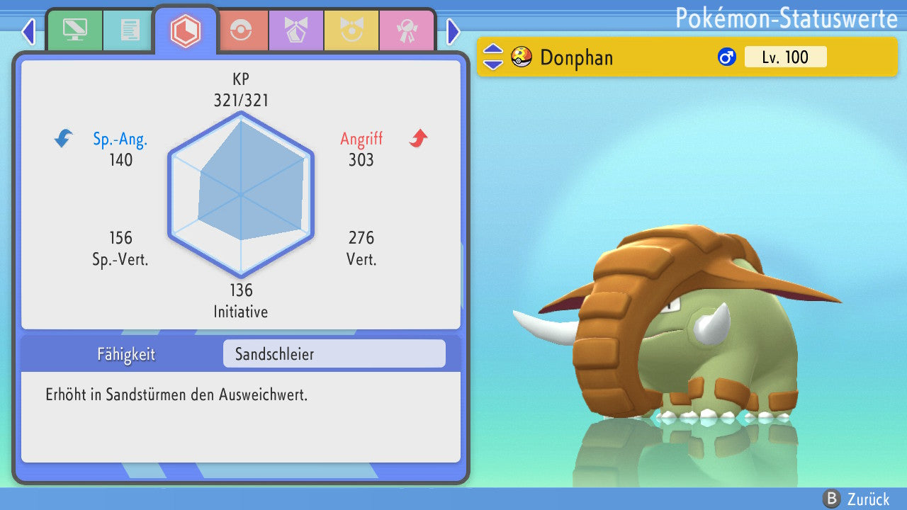 #232 Donphan BDSP