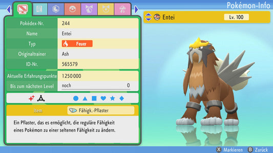 #244 Entei BDSP