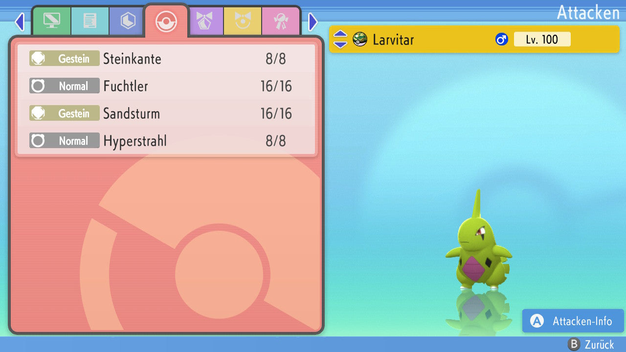 #246 Larvitar BDSP